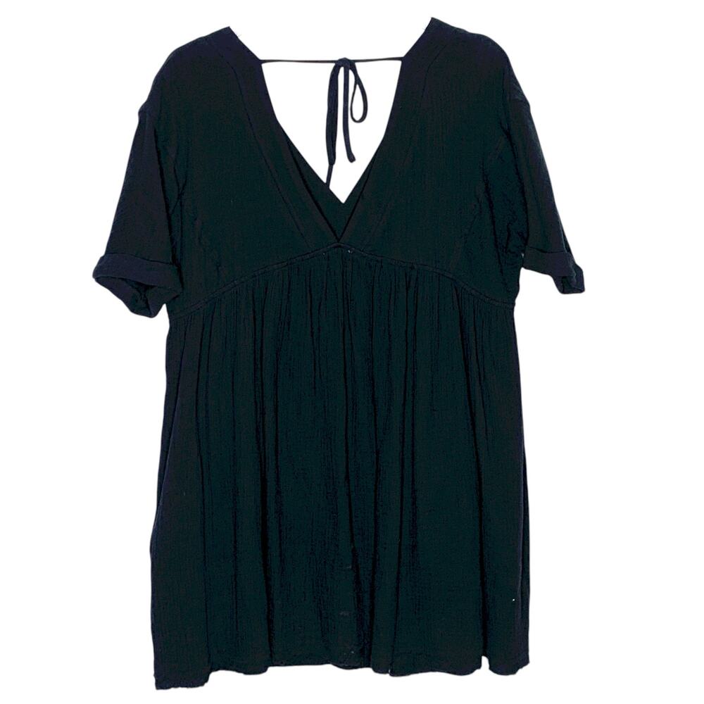 Entro Clothing L Solid Rolled Sleeve Basic Babydo… - image 2